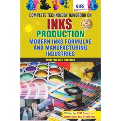 Complete Technology Handbook on Inks Production (Modern Inks Formulae and Manufacturing Industries Hand Book)